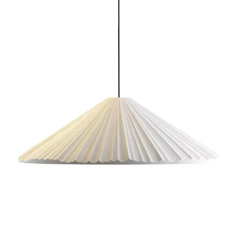 12,5"/16,5" W 1 kop conische hanglamp met geribbeld ontwerp Scandinavische stijl blauw/roze/wit hars hanglamp voor slaapka...