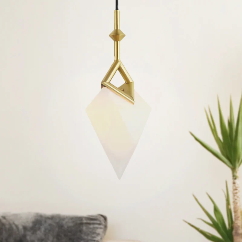 1/2-lichts slaapkamer hanglamp met peervormige kunststof kap, zwart/goud hangende lamp Scandinavische stijl Clearhalo