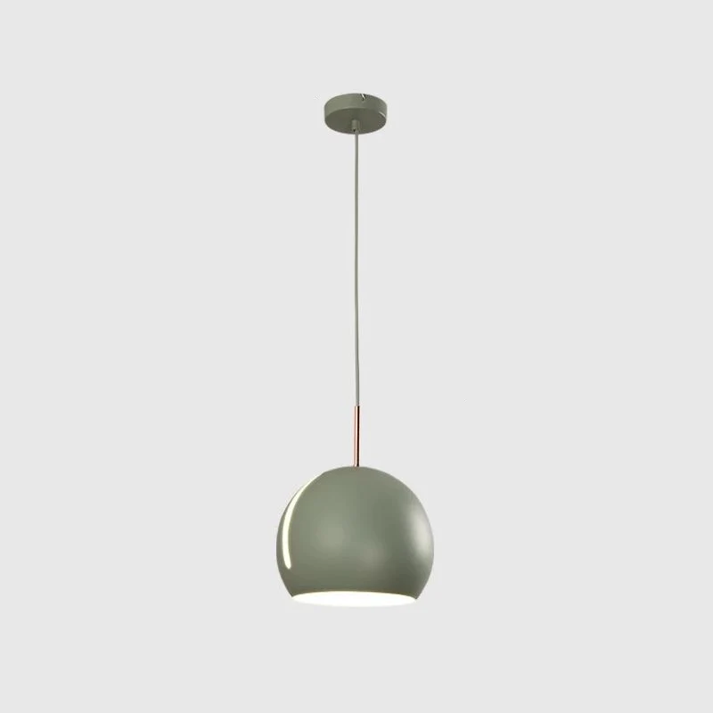 1-kops eetkamer hanglampset Minimalistische hanglamp met spleetbol metalen kap Clearhalo
