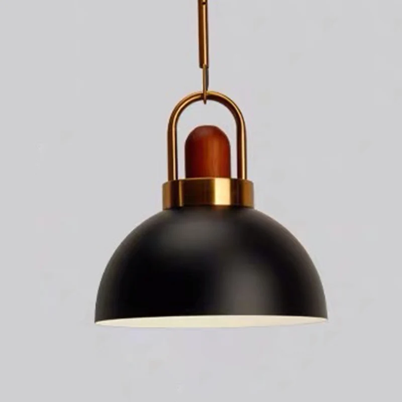 1-lichts kom-hanglamp Scandinavische Macarons-stijl metalen restaurant-hanglamp Clearhalo