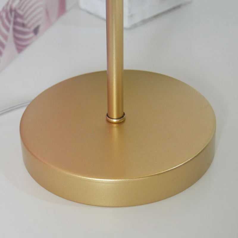 2-laags schelptafelverlichting Kuststijl 2-lamps nachtlampje voor meisjesslaapkamer goud Clearhalo