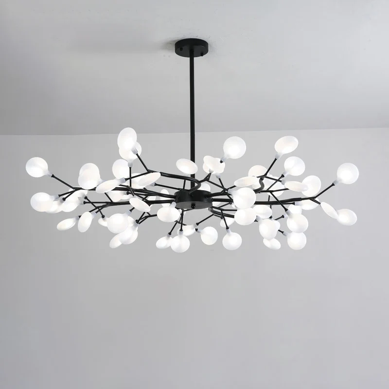 Acryl Firefly LED-hanglamp Kroonluchterlamp Scandinavische stijl voor woonkamer Clearhalo