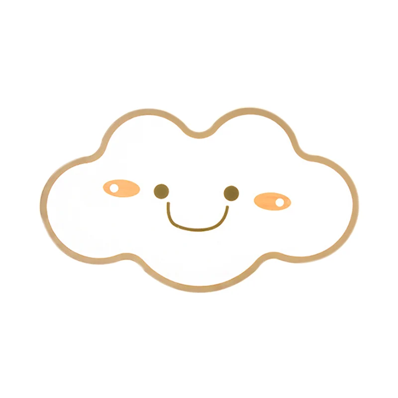 Acryl Shy Cloud inbouwplafondlamp kinderslaapkamer cartoon LED-plafondarmatuur wit Clearhalo