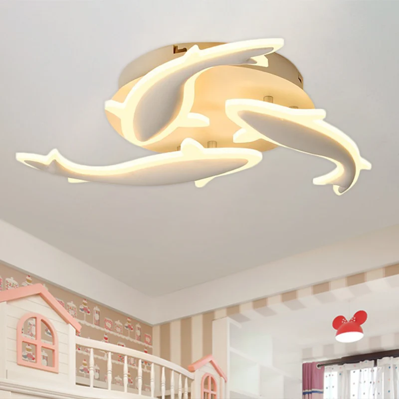Acryl Vissen LED Inbouwlamp Modern 3/5/9 Lichten Plafondgemonteerde verlichting warm / wit / natuurlijk licht Clearhalo