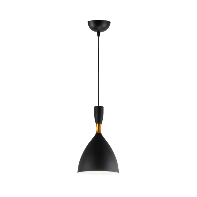 Aluminium trechtervorm hanglamp studeerkamer café 6,5/10 inch breed 1 licht hedendaagse hanglamp Clearhalo
