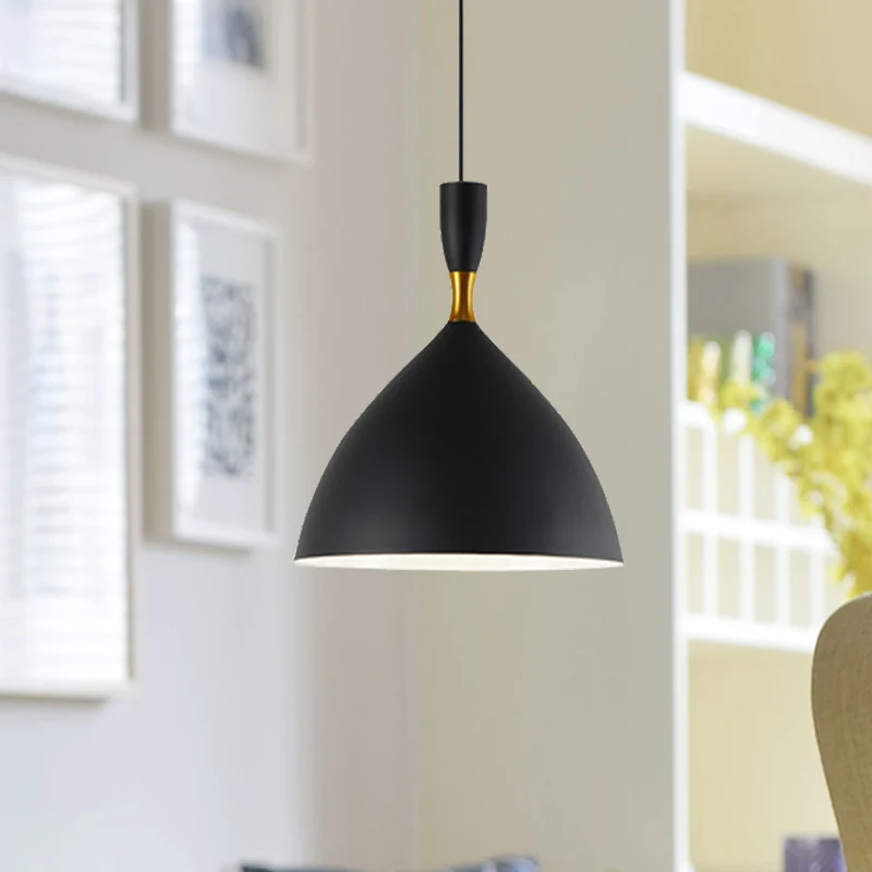 Aluminium trechtervorm hanglamp studeerkamer café 6,5/10 inch breed 1 licht hedendaagse hanglamp Clearhalo