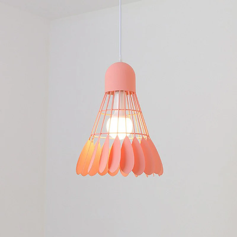 Badminton hanglamp Macaron ijzer 1-lamps hanglamp voor eetkamer Clearhalo