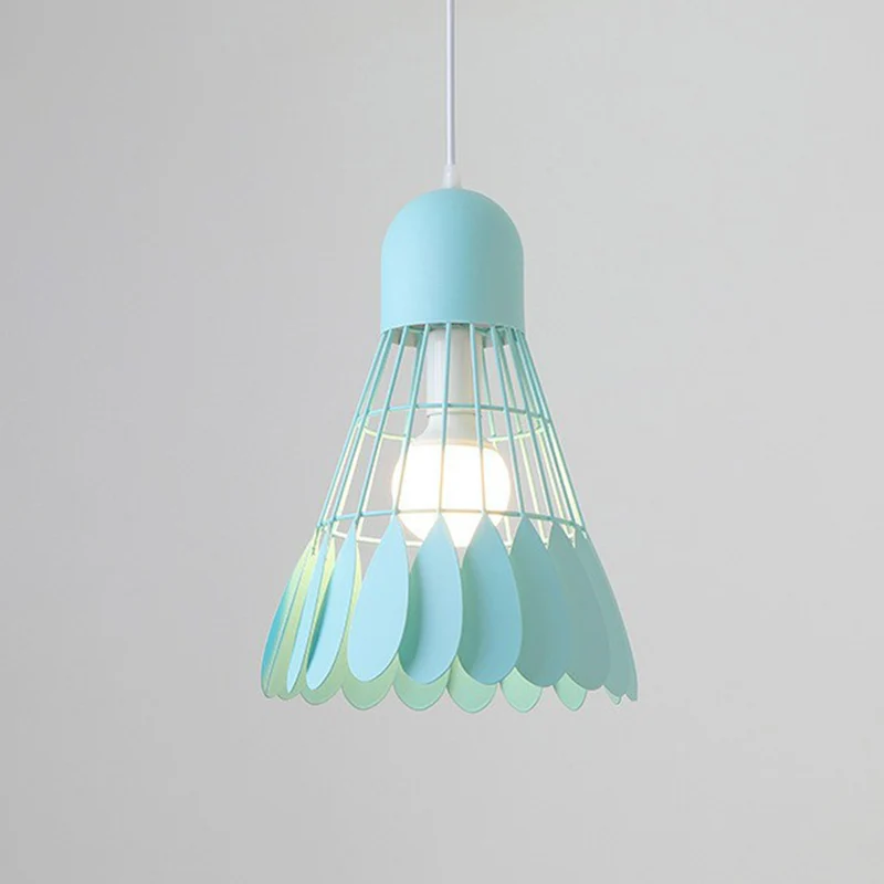 Badminton hanglamp Macaron ijzer 1-lamps hanglamp voor eetkamer Clearhalo