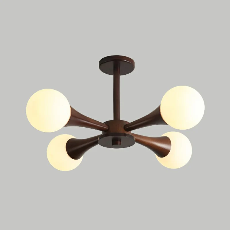 Balpende verlichtingsarmatuur Eenvoud Opaalglas Eetkamer Plafondophanglamp Clearhalo