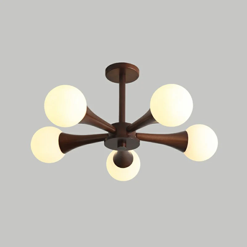 Balpende verlichtingsarmatuur Eenvoud Opaalglas Eetkamer Plafondophanglamp Clearhalo