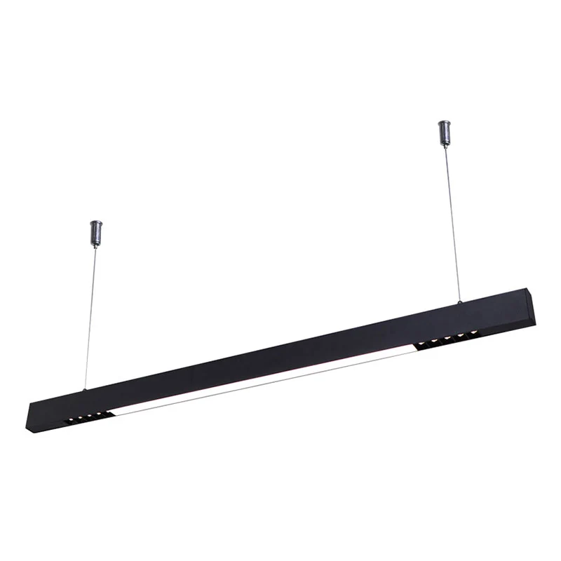 Barvormige acryl hanglampset Minimalisme LED-hanglamp voor kantoor Clearhalo