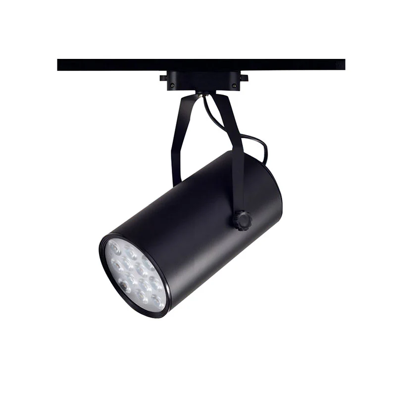 Cilindrische schaduw Restaurant semi-inbouwlicht Loft Stijlvolle metalen LED Zwart/wit verstelbare plafondarmatuur Clearhalo