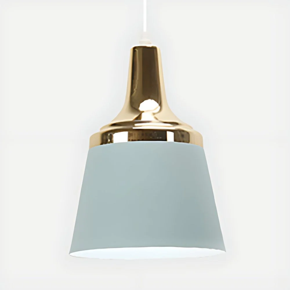 Cloth Shop Bucket Suspension Light Aluminium enkele kop Scandinavische Macaron gekleurde hanglamp Clearhalo