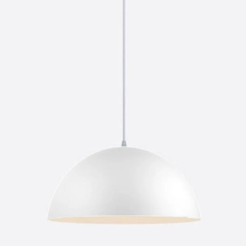 Dome Restaurant Drop Hanglamp Moderne Stijl Metaal 1 Licht Hangend Plafondlamp Clearhalo