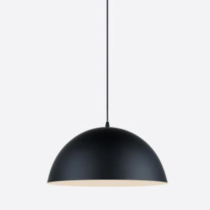 Dome Restaurant Drop Hanglamp Moderne Stijl Metaal 1 Licht Hangend Plafondlamp Clearhalo