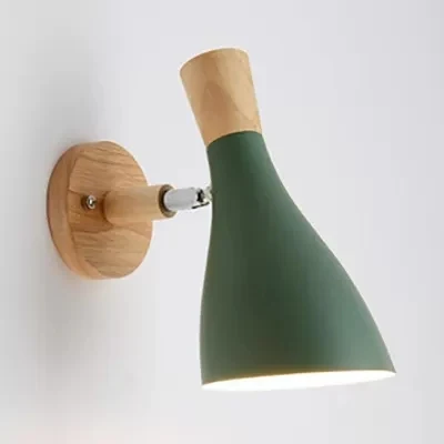 Draaibare Scandinavische fles wandkandelaar 1 kop metalen wandlamp voor kinderslaapkamer Clearhalo