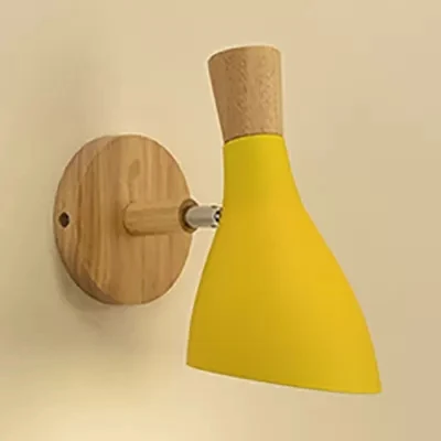 Draaibare Scandinavische fles wandkandelaar 1 kop metalen wandlamp voor kinderslaapkamer Clearhalo