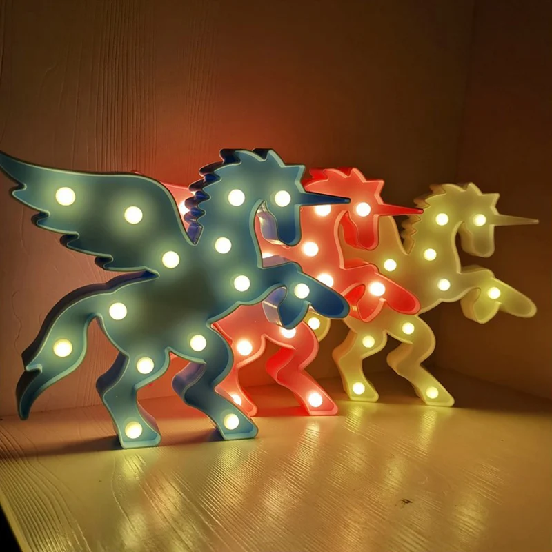 Eenvoudig dierennachtkastje verlichting kunststof kinderslaapkamer LED-nachtlampje Clearhalo