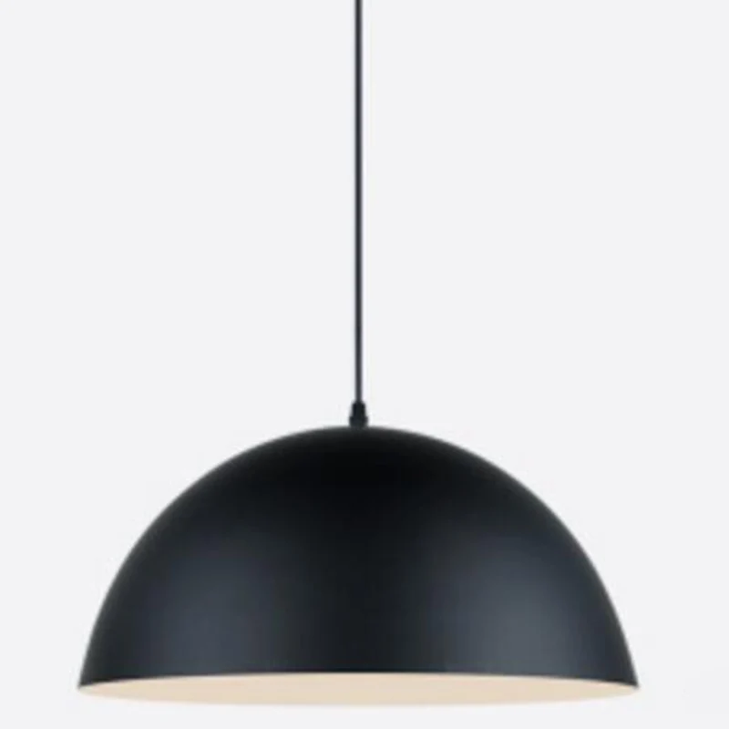 Eigentijdse koepelhangende verlichtingsarmatuur metalen eetkamer hangende hanglamp Clearhalo