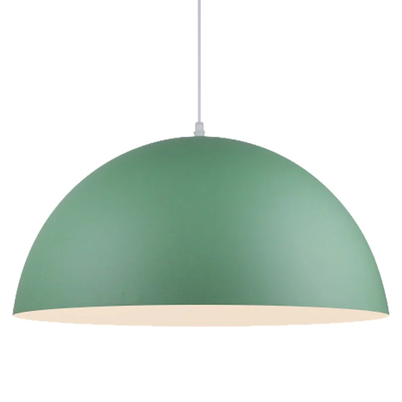 Eigentijdse koepelhangende verlichtingsarmatuur metalen eetkamer hangende hanglamp Clearhalo
