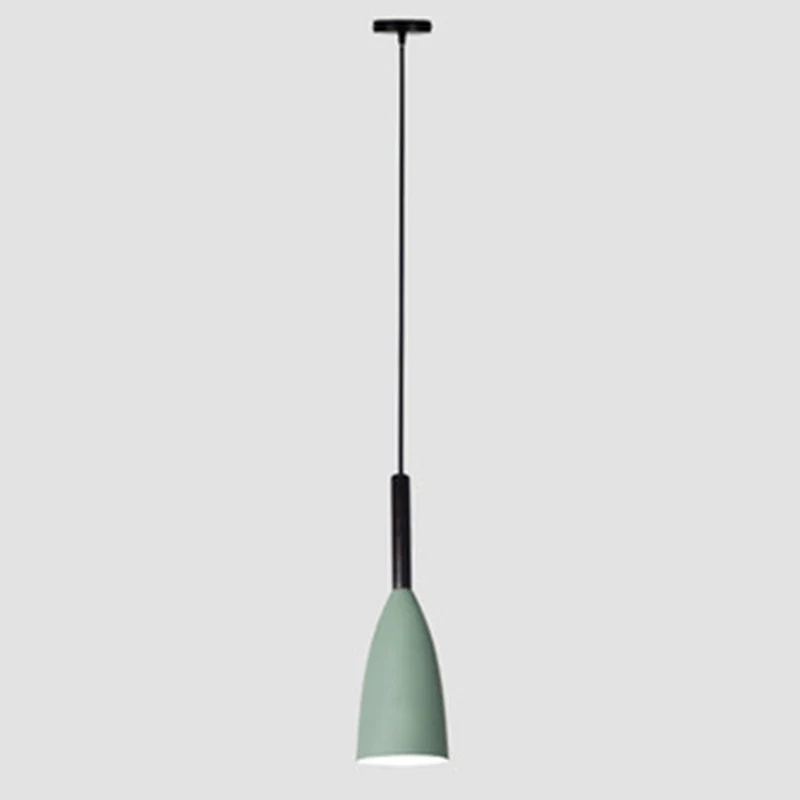 Fleshangende plafondlamp Eenvoud Stijl Metalen plafondhanglamp voor eetkamer Clearhalo