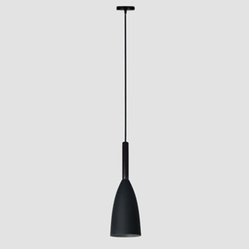 Fleshangende plafondlamp Eenvoud Stijl Metalen plafondhanglamp voor eetkamer Clearhalo
