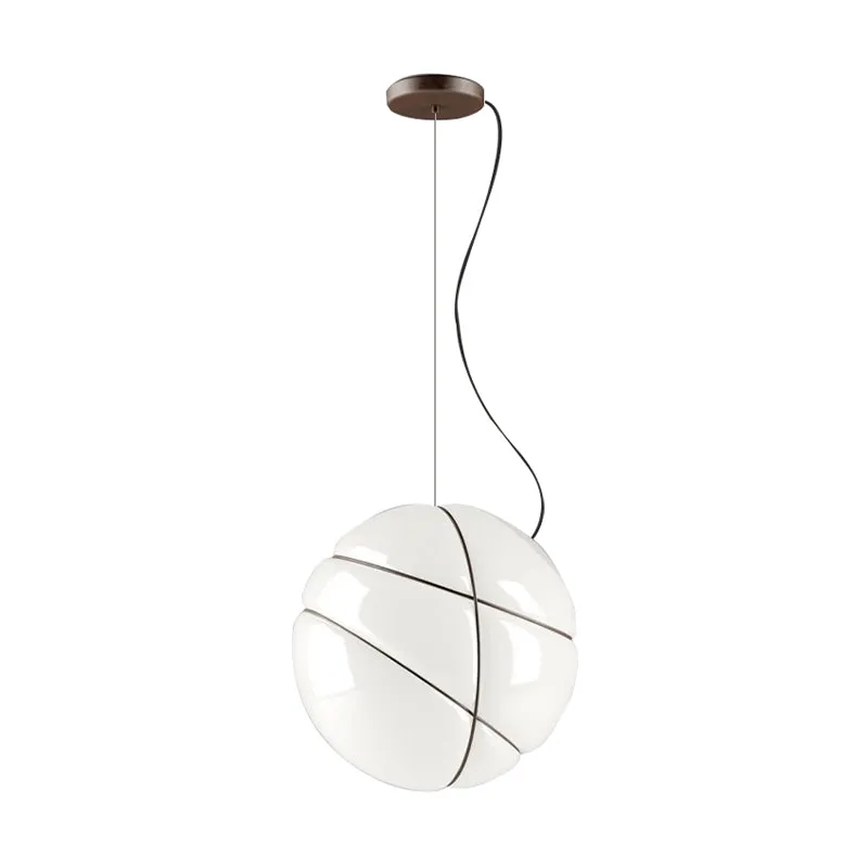 Global Plafondlamp Modernistisch Wit Glas 1 Lamp Eetkamer Hanglamp Clearhalo