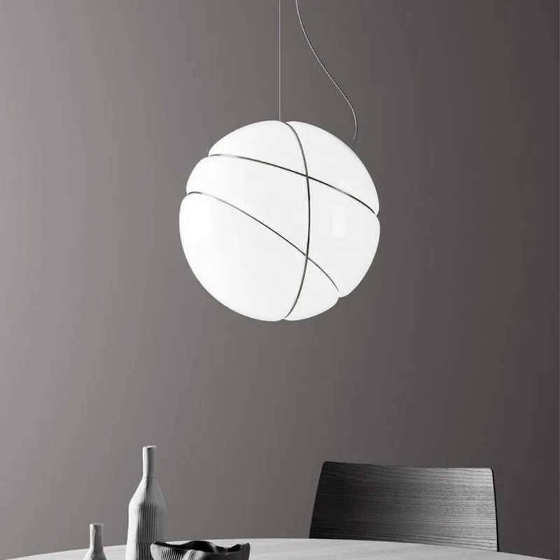 Global Plafondlamp Modernistisch Wit Glas 1 Lamp Eetkamer Hanglamp Clearhalo