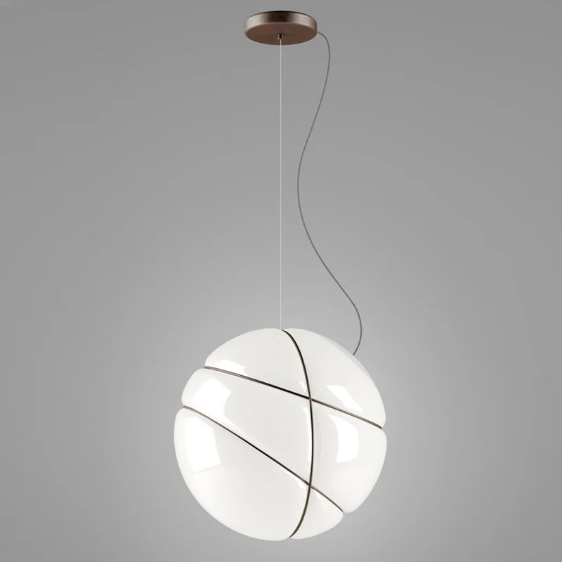 Global Plafondlamp Modernistisch Wit Glas 1 Lamp Eetkamer Hanglamp Clearhalo