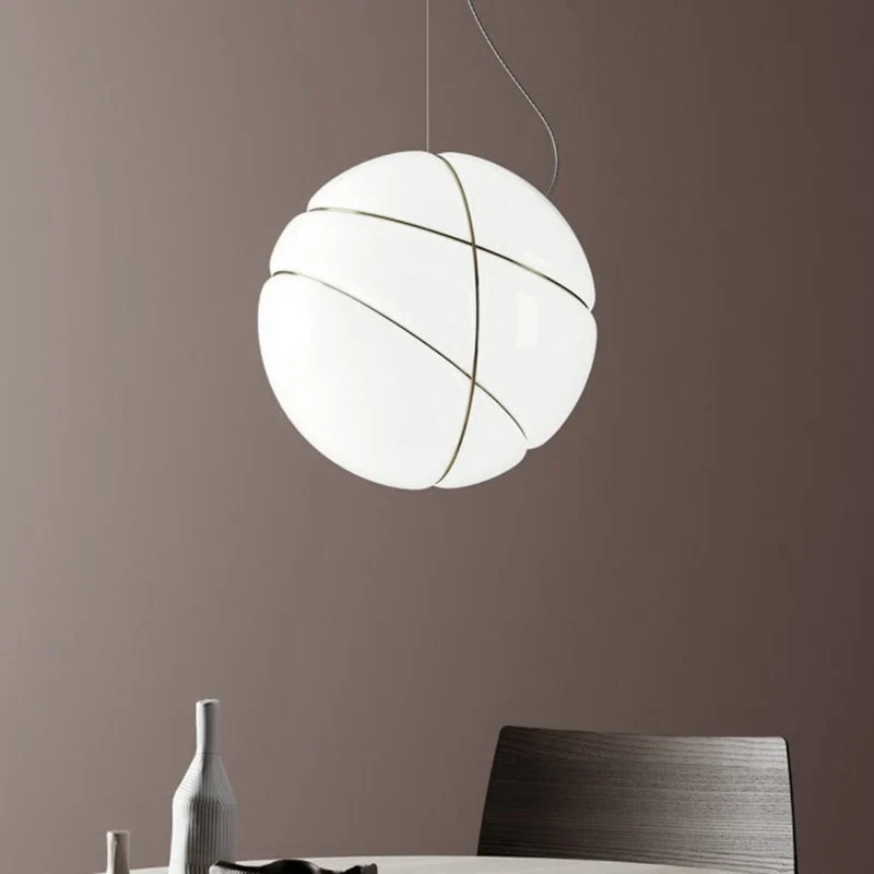 Global Plafondlamp Modernistisch Wit Glas 1 Lamp Eetkamer Hanglamp Clearhalo
