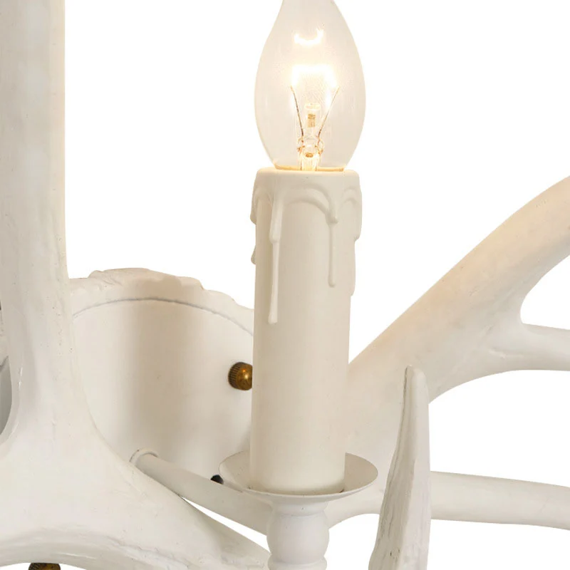 Hars witte schanslamp open lamp 1-lichts klassieke wandgemonteerde verlichting Clearhalo