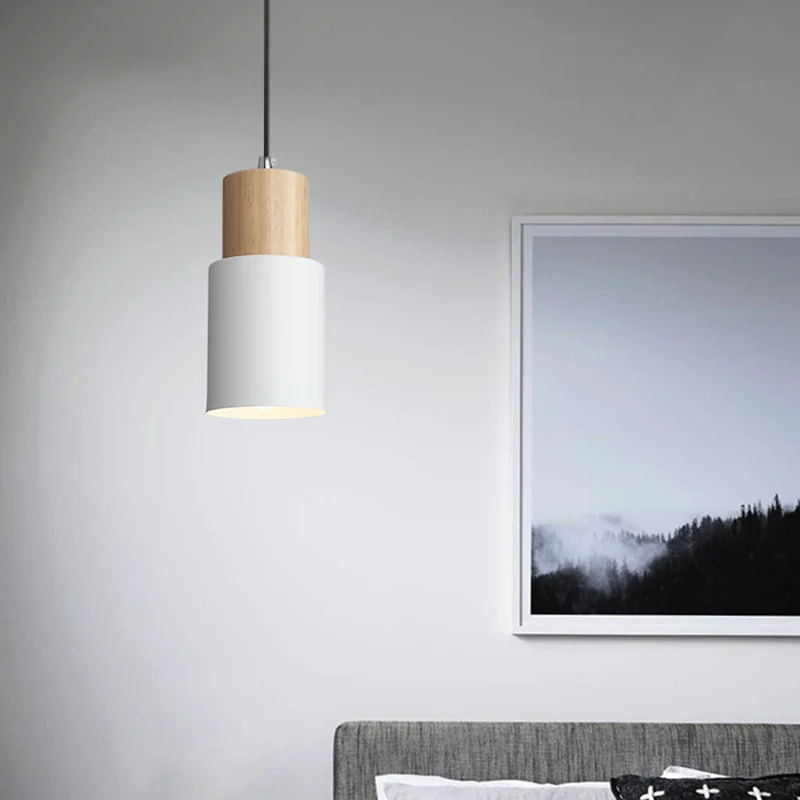 Indoor Scandinavische hanglamp Moderne eenvoudige creatieve enkele hanglamp voor restaurant koffieshop Clearhalo