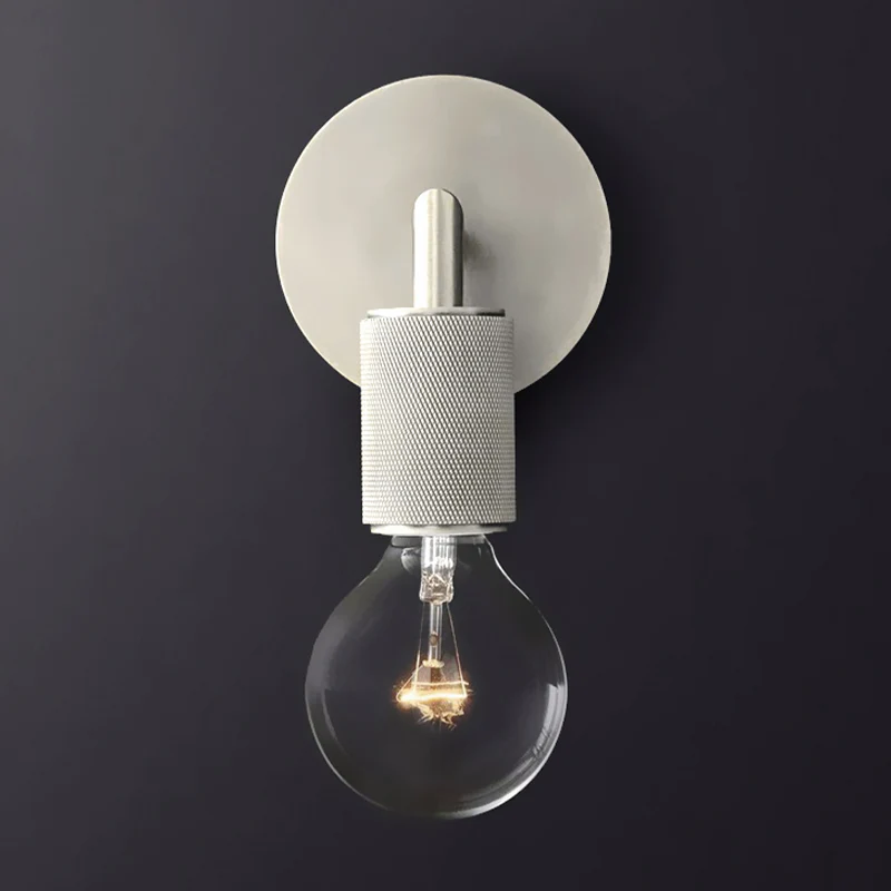Kale lamp metalen wandverlichtingsarmatuur Minimalistisch 1/2-licht binnen-sconce lamp zwart/messing/chroom met vierkante...