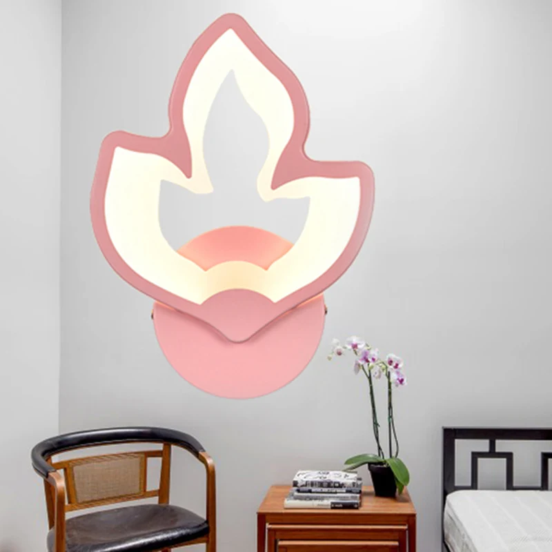 Kinderslaapkamer trapwandlamp acryl metaal cartoon schanslamp met snoepkleur Clearhalo