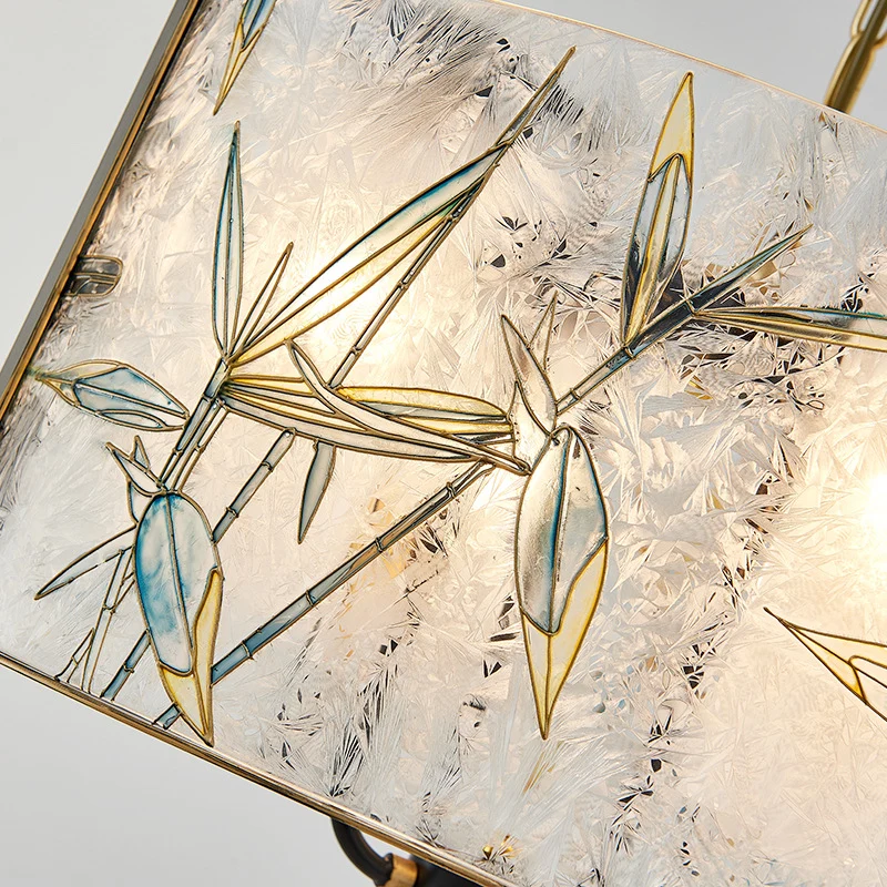 Klassieke Drum Suspension Hanglamp 4 Lichten Wit Glazen Pendellicht voor Woonkamer Clearhalo