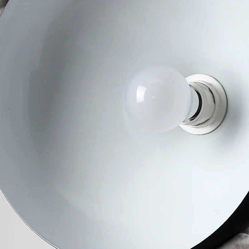 8 kleuren optionele halve bol hanglamp Macaron eenvoudige kleurrijke metalen hanglamp voor keuken eetkamer Clearhalo