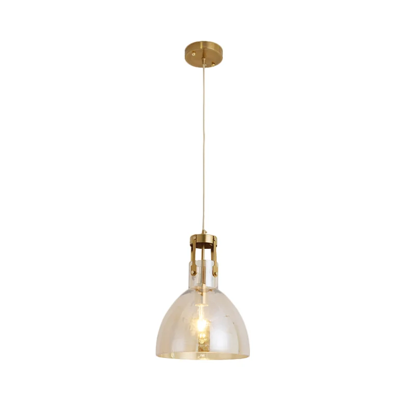 Kom Cognac Glazen Druppel Hanglamp Postmoderne Enkele Eetkamer Plafondophanglamp Clearhalo