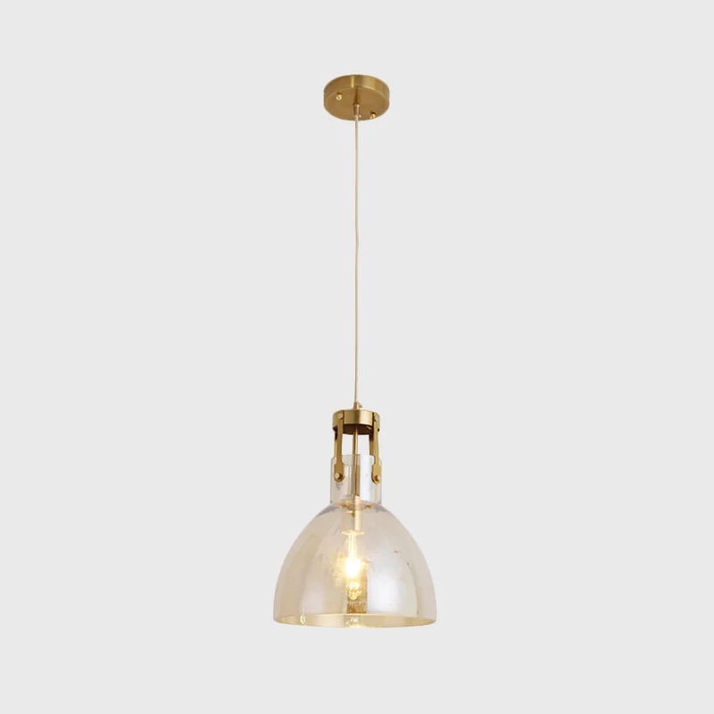 Kom Cognac Glazen Druppel Hanglamp Postmoderne Enkele Eetkamer Plafondophanglamp Clearhalo