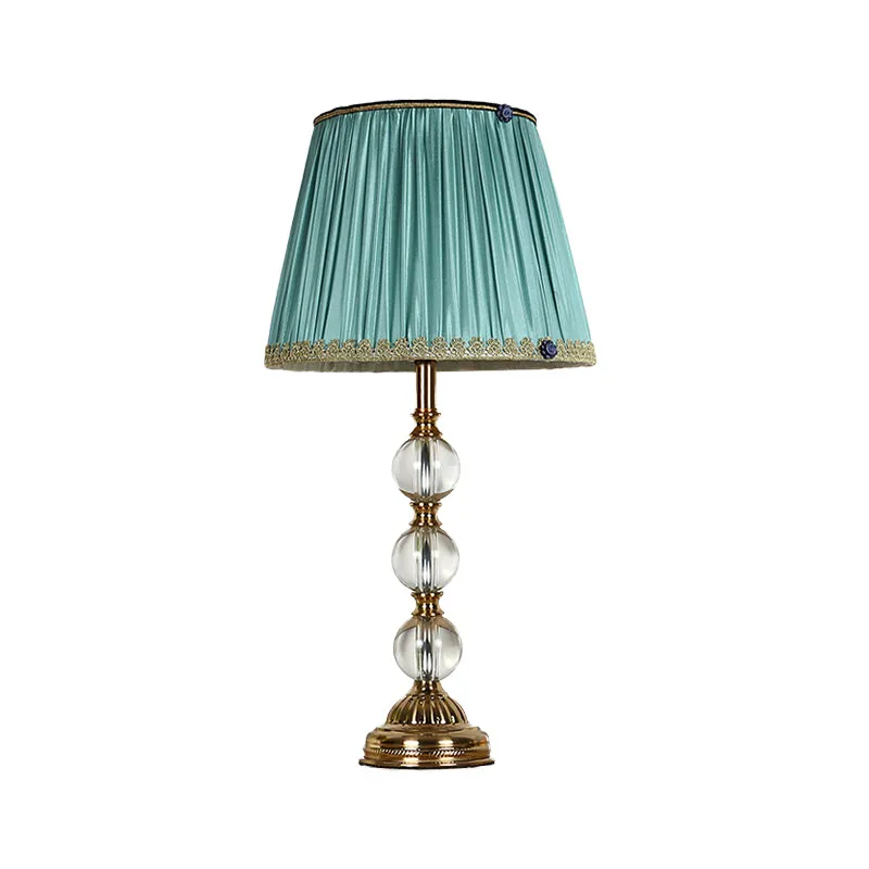 1 kop Global tafellamp modernisme handgeslepen kristallen leesboeklicht groen Clearhalo