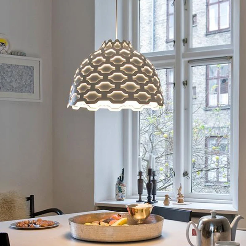 1 kop restaurant hanglamp Nordic 1 kop hanglamp met kom metalen kap Clearhalo