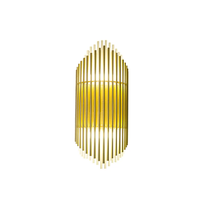 2 lampen pijp wandgemonteerde lamp moderne stijl helder kristal en metalen wandverlichting messing voor slaapkamer Clearhalo