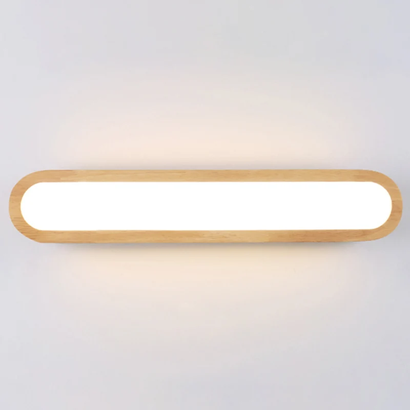 Langwerpige, vlakke wandkandelaar Eenvoud LED-wandlamp met acrylverspreider voor gangpad Clearhalo
