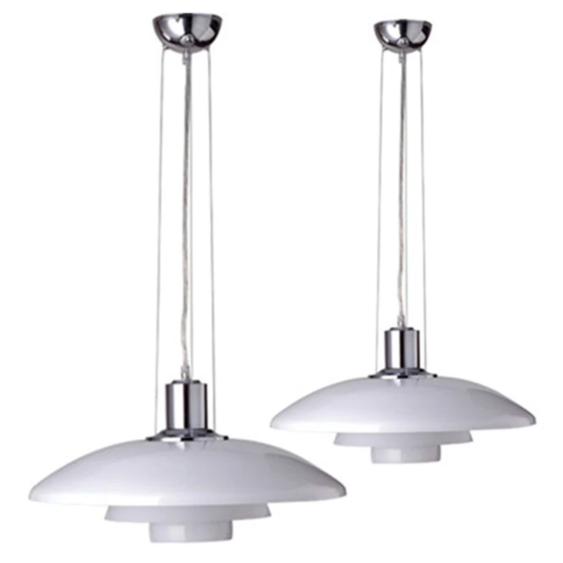 1 licht uitlopende lichthanger moderne eenvoudige glazen hanglampen voor restaurant Clearhalo