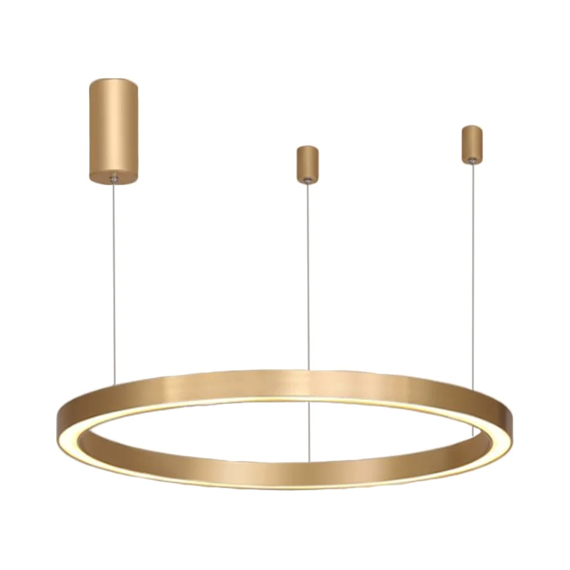 1/3 lichten woonkamer kroonluchter met bol metalen kap moderne gouden led plafond hanglamp wit / warm licht Clearhalo