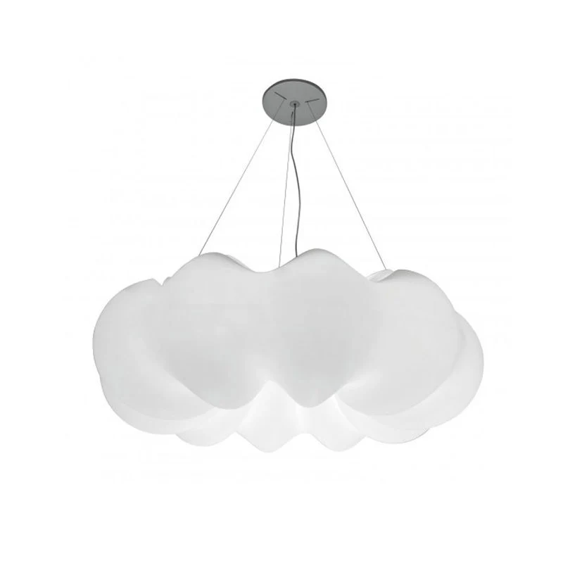 1 Light Cloud Plafond Hangarmaturen Kinder Plastic Ophanging Hanglamp voor Woonkamer Clearhalo