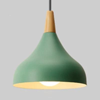 Metalen ui plafond hanglamp kleuterschool Eén lichte Macaron Loft hanglamp Clearhalo