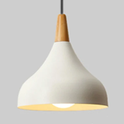 Metalen ui plafond hanglamp kleuterschool Eén lichte Macaron Loft hanglamp Clearhalo