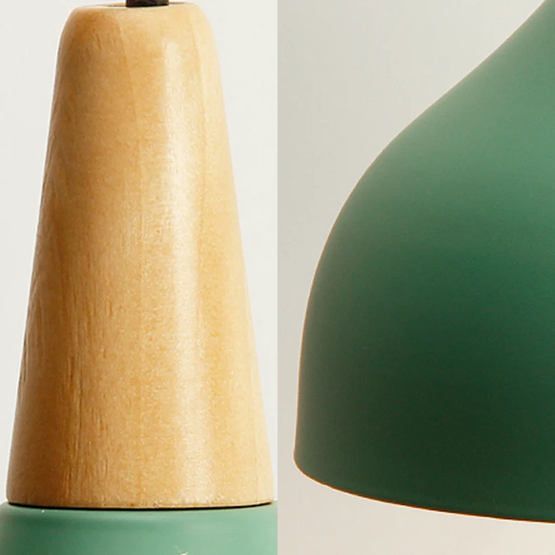 Metalen ui plafond hanglamp kleuterschool Eén lichte Macaron Loft hanglamp Clearhalo