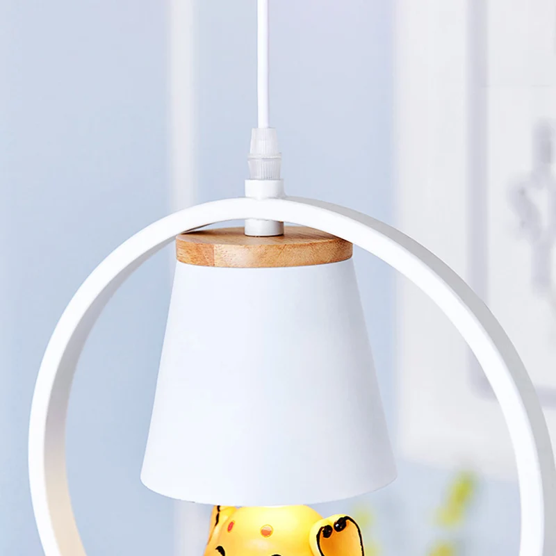 Metalen ring semi-inbouwarmatuur met conische schaduw Minimalisme 1-lichts plafondinbouwlamp voor keuken Clearhalo