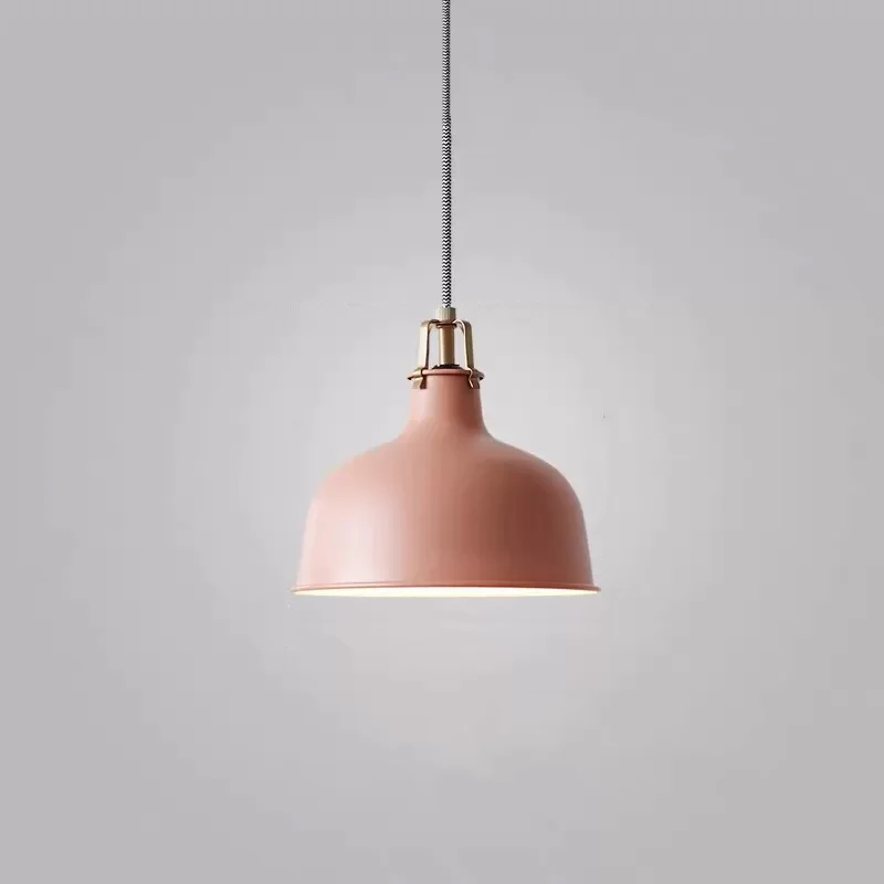 Metalen schuur hangende verlichting Moderne hanglamp met 1 kop voor eetkamer Clearhalo